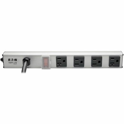 Tripp Lite by Eaton 4-Outlet Vertical Power Strip 2-15A & 2-20A 120V 15 ft. (4.57 m) Cord 5-20P 12 in.