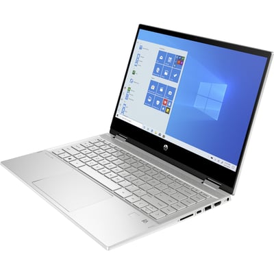 HP Pavilion x360 14-dw1076nr 14" Touchscreen Convertible 2 in 1 Notebook - HD - Intel Core i5 11th Gen i5-1135G7 - 8 GB - 256 GB SSD - English Keyboard - Natural Silver