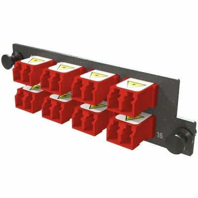 ADPT PANEL HDFP 8 KEYED LC DX 16F RED MOQ 1