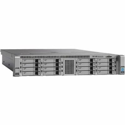 Cisco C240 M4 2U Small Form Factor Server - 2 Xeon E5-2680 v3 2.50 GHz - 256 GB RAM - Serial ATA/600 Controller