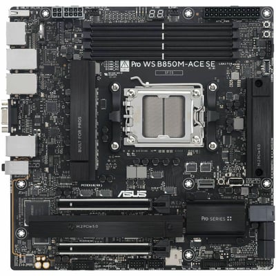 ASUS PRO WS B850M-ACE SE AMD AM5 B850 MATX MICROATX BUSINESS