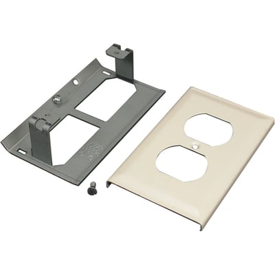 Wiremold 3000 Duplex Receptacle Cover Fitting