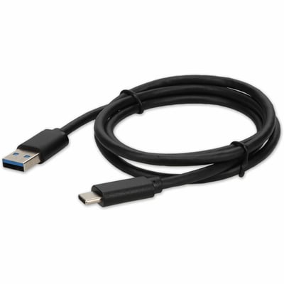 AddOn 3.0m (9.8ft) USB 3.1 Type (C) Male to USB 3.0 (A) Male Black Cable