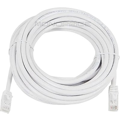 FLEXBOOT CAT6 24AWG  CABLE_ 25FT WHITE