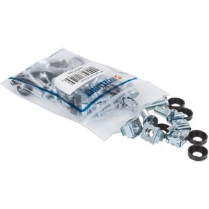 INTELLINET CAGE NUT SET FOR 19 INCH RACKS OR CABINETS, 20 PIECES SET.