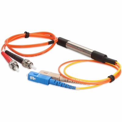 AddOn 1m ST (Male) Orange OM2 to SC (Male) Yellow OS2 Duplex OFNR Mode Conditioning Cable