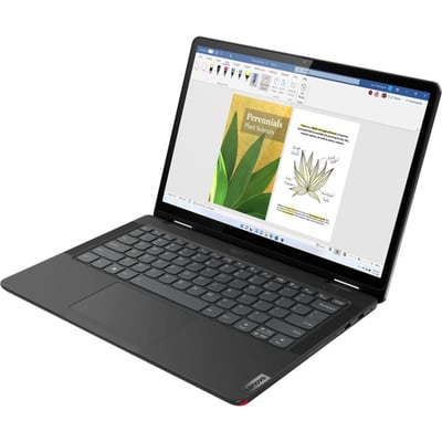 Lenovo 13w Yoga 82S1000LUS 13.3" Touchscreen Notebook - WUXGA - 1920 x 1200 - AMD Ryzen 3 5425U Quad-core (4 Core) 2.70 GHz - 4 GB Total RAM - 4 GB On-board Memory - 256 GB SSD - Thunder Black
