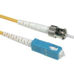 C2G-4m SC-ST 9/125 OS1 Simplex Singlemode PVC Fiber Optic Cable - Yellow