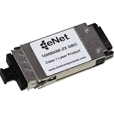 ENET Avaya/Nortel Compatible 700013147 TAA Compliant Functionally Identical 1000BASE-ZX GBIC 1550nm Duplex SC Connector