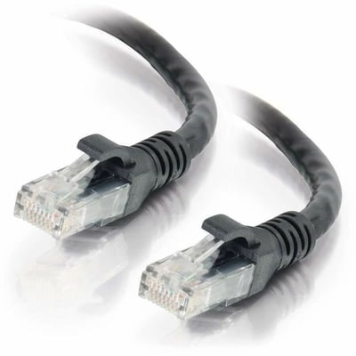 100FT CAT6 SNAGLESS PATCH CBL BLK - TAA