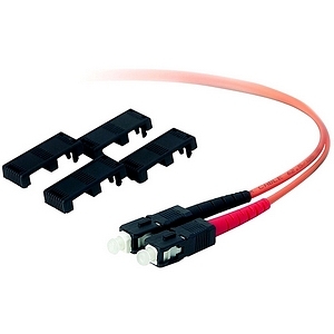 DUPLEX FIBER OPTIC CABLE SC/SC;62.5/125; 15 METERS