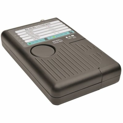 Tripp Lite by Eaton Network Cable Continuity Tester for Cat 5/Cat6/Cat6a Phone USB and Coax Cable Assemblies