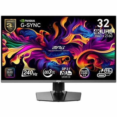 MPG 322URX QD-OLED FLAT GAMING MONITOR
