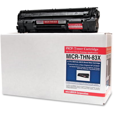 MICROMICR MICR CF283X HIGH QUALITY NEW BUILD TONER CARTRIDGE THAT WORKS WITH HP