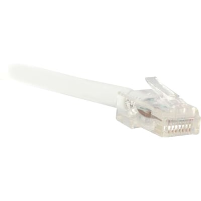 ENET Cat6 White 5 Foot Non-Booted (No Boot) (UTP) High-Quality Network Patch Cable RJ45 to RJ45 - 5Ft