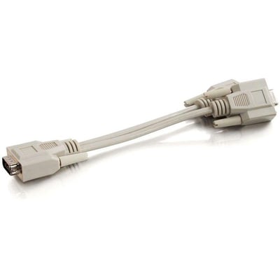 8IN ECONO HD15M TO 2 FEMALE SVGA Y-CBL