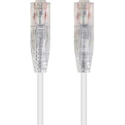 SLIMRUN CAT6 UTP CABLE-10FT WHITE