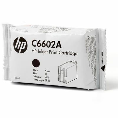HP (C6602A) Original High Yield Inkjet Ink Cartridge - Black - 1 Each
