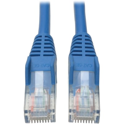 Eaton Tripp Lite Series Cat5e 350 MHz Snagless Molded (UTP) Ethernet Cable (RJ45 M/M), PoE - Blue, 40 ft. (12.19 m)