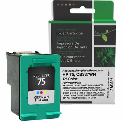 Clover Imaging Remanufactured Tri-Color Ink Cartridge for HP 75 (CB337WN)