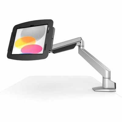 IPAD PRO 12.9IN (3-6TH GEN) SPACE ENCLOSURE ARTICULATING ARM MOUNT PLUS HUB BLAC