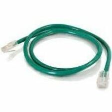 Quiktron Q-Series Patch Cords, CAT6, Non-Booted, Green, 25 FT