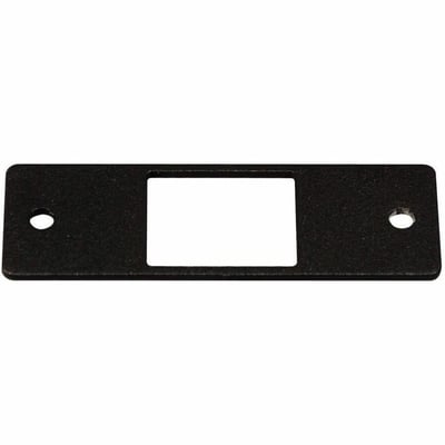 Wiremold Mounting Plate for Audio/Video Device - Black
