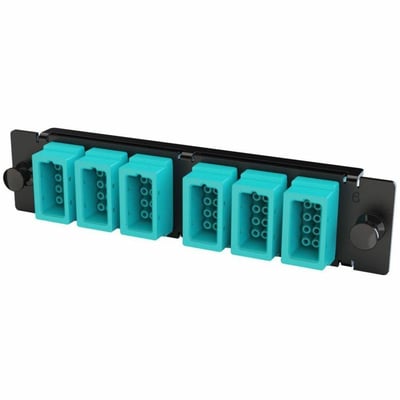 ADPT PANEL OFP 6 AIM AIM 48F OM4 AQUA MOQ 1