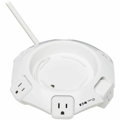 Tripp Lite by Eaton Conference Power Surge Protector - 4 NEMA 5-15R Outlets USB-C & 3 USB-A Ports Micro-USB 8 ft. Cord