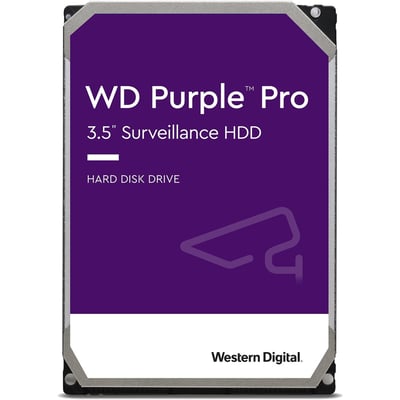 Western Digital Purple Pro WD141PURP 14 TB Hard Drive - 3.5" Internal - SATA (SATA/600) - Conventional Magnetic Recording (CMR) Method