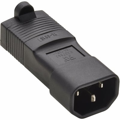 Tripp Lite by Eaton Computer Power Cord Adapter 10A 125V NEMA 5-15R to C14 Black