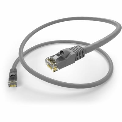UNC GROUP 3FT CAT5E SNAGLESS UNSHIELDED (UTP) ETHERNET NETWORK PATCH CABLE GRAY