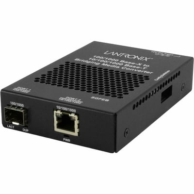 10/100/1000BT TO 1000BX SINGLE SFP WITH LA PWR SUPPLY