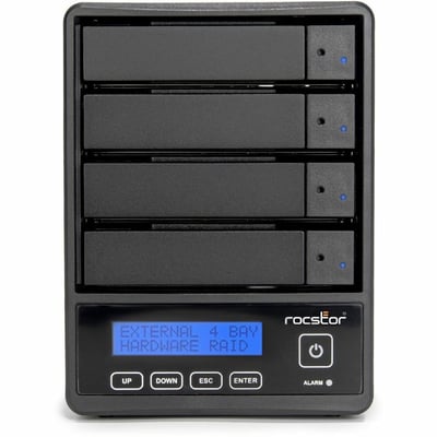 ROCPRO U35 - 96 TB 7200 RPM DESKTOP RAID - 4-BAY -TAA COMPLIANT