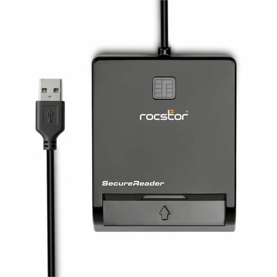 USB SMART CARD READER BUS POWERED - BLACK - TAA COMPLIANT