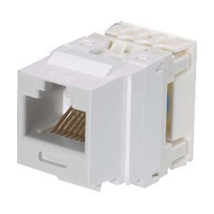 CAT6 8POS 8WIRE KEYSTONE PUNCHDOWN JACK