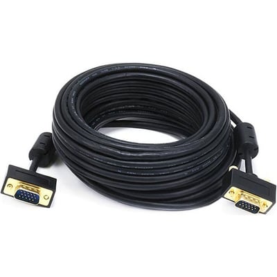 SVGA /VGA 30/32AWG M/M MNTR CABLE35F