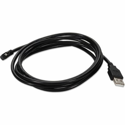 AddOn 3ft USB A 2.0 Male to Mini-USB B 2.0 Male Black Cable