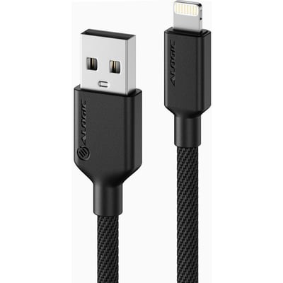 ALOGIC Elements PRO USB-A to Lightning 2m Cable - Black