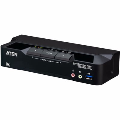 2-PORT USB3.0 8K DISPLAYPORT KVMP SWITCH SUPPORT UP TO