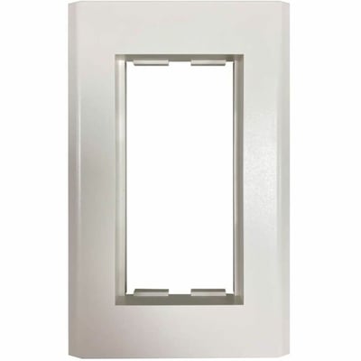 Eaton Tripp Lite Series Double-Gang French-Style Gang Frame, White, TAA