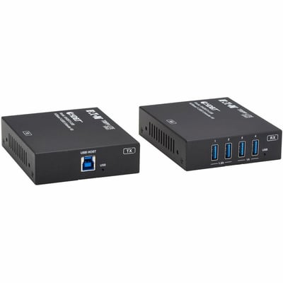 HDBASET-USB3 CAT6A EXTENDER KIT 4 USB-A 3.2 GEN 1 POC RS-232 TAA