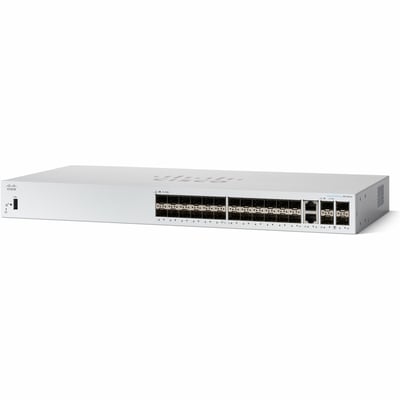 CBS350 MANAGED 24-PORT SFP, 4X1G SFP REMANUFACTURED