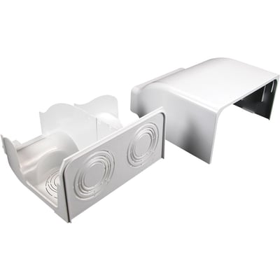 Wiremold 5400 Series 5410DFO Cable Raceway End Cap