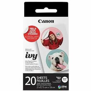 ZINK PRE-CUT CIRCLE 20 SHEETS ZINK PRE-CUT CIRCLE 20 SHEETS