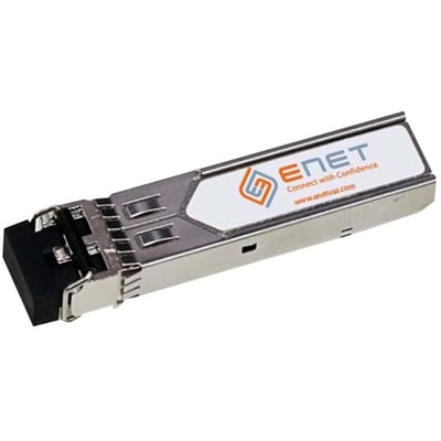 ENET H3C Compatible 0231A12T TAA Compliant Functionally Identical 100BASE-BXU SFP BiDi Tx1310nm/Rx1550nm 20km DOM Simplex LC Single-mode