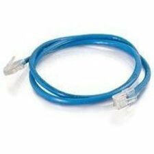 Quiktron Q-Series Patch Cords, CAT5E, Non-Booted, Blue, 50 FT