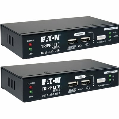 KVM EXTENDER WITH VGA AND USB CONNECTIONS UP TO 330 FT.