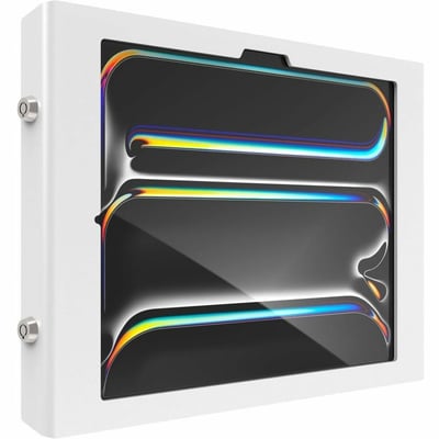 IPAD PRO M4 13IN (2024), APEX SECURED ENCLOSURE WALL MOUNT WHITE