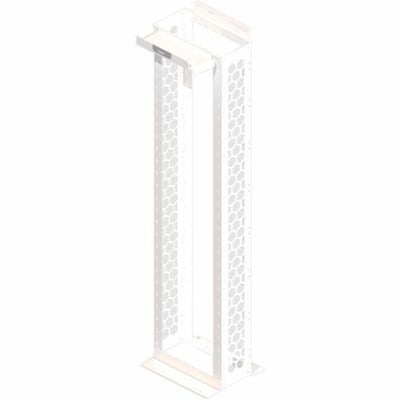 Ortronics MM20 Channel Rack, 10.5" deep, 8 ft, 51 RU, tapped, White